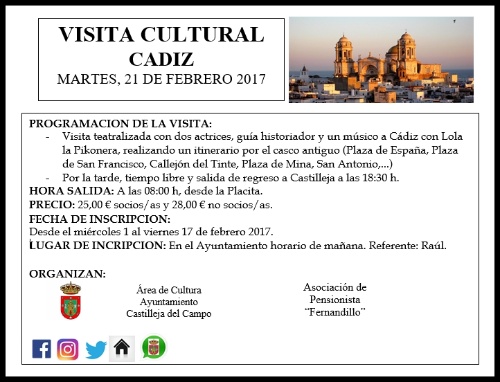 Visita Cultural a Cadiz